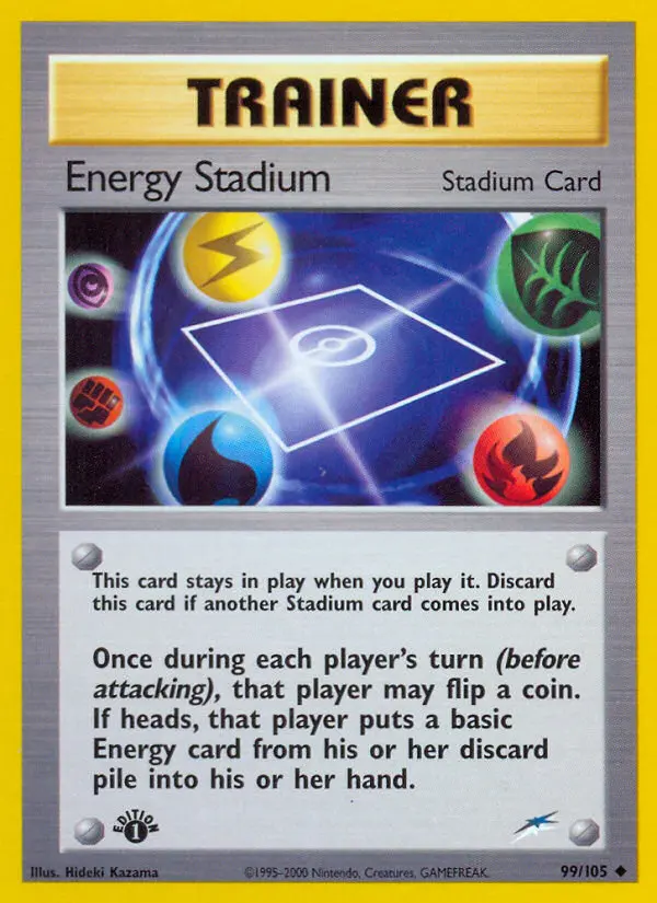 Energy Stadium, Pokémon card
