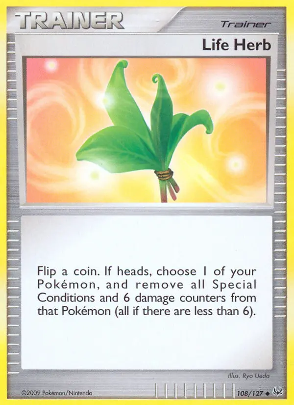 Life Herb, Pokémon card