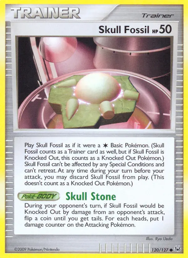 Skull Fossil, Pokémon card