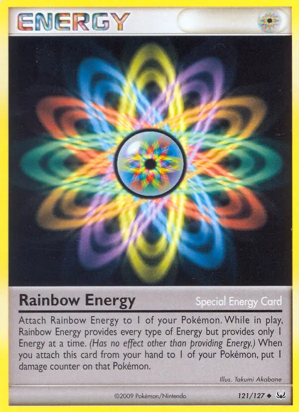 Rainbow Energy, Pokémon card