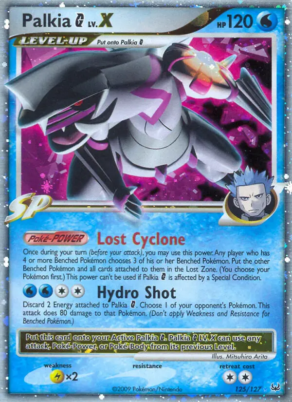Palkia G, Pokémon card