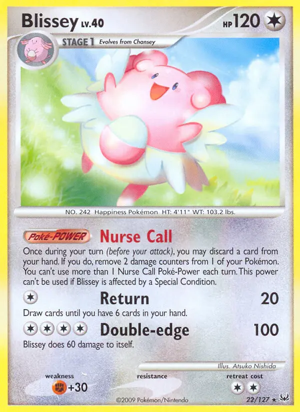 Blissey, Pokémon card