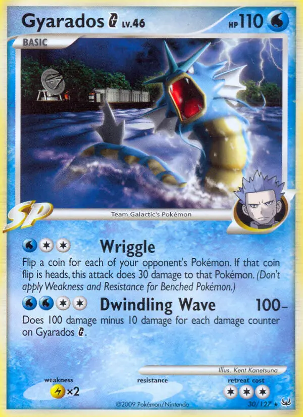 Gyarados G, Pokémon card