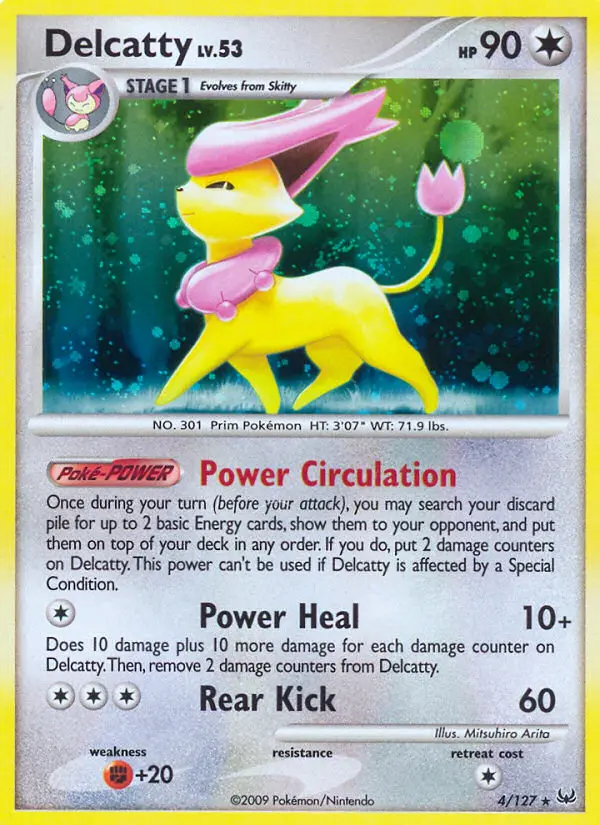 Delcatty, Pokémon card