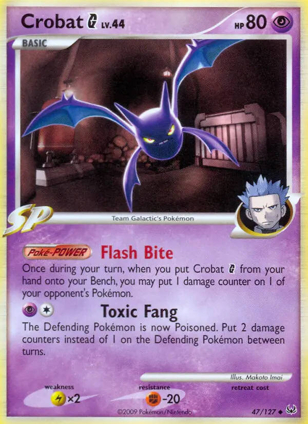 Crobat G, Pokémon card