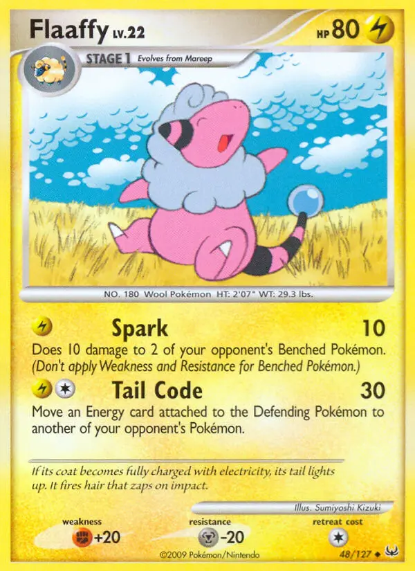 Flaaffy, Pokémon card