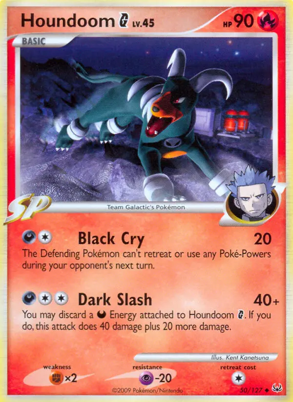 Houndoom G, Pokémon card