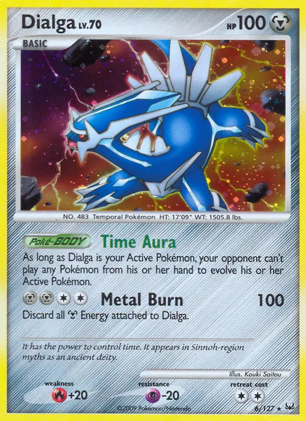 Dialga, Pokémon card
