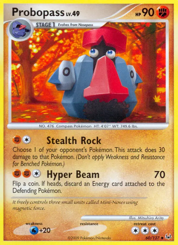 Probopass, Pokémon card