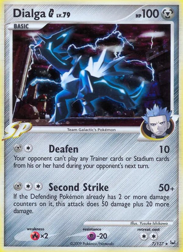 Dialga G, Pokémon card