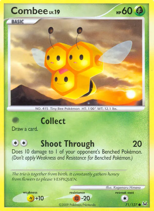 Combee, Pokémon card