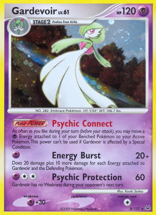 Gardevoir, Pokémon card