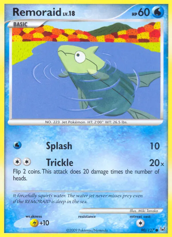 Remoraid, Pokémon card