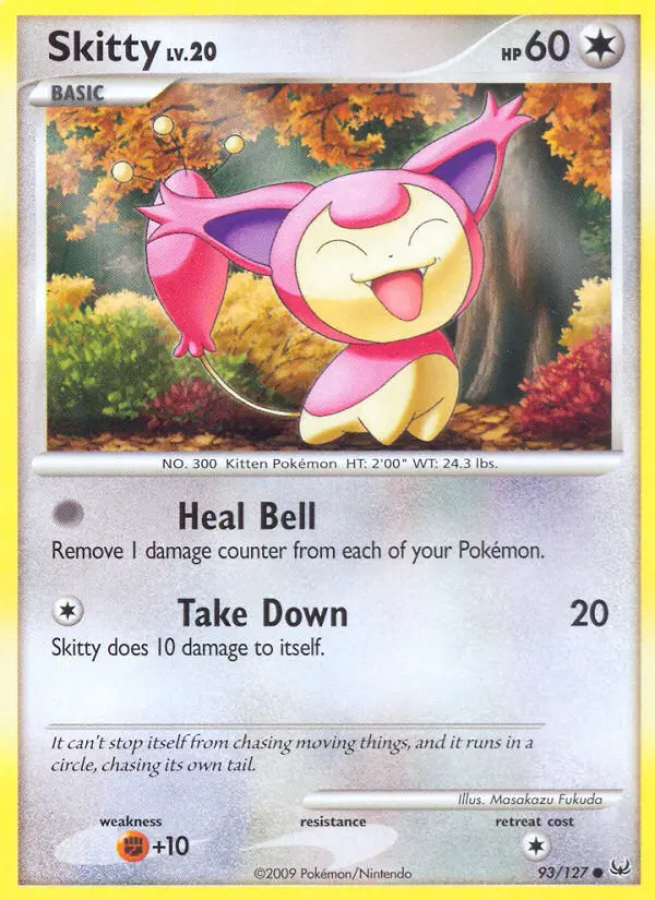Skitty, Pokémon card