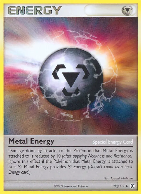Metal Energy, Pokémon card