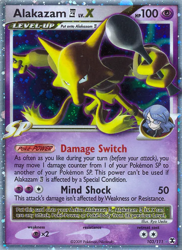 Alakazam 4, Pokémon card