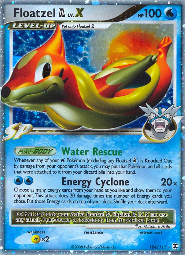 Floatzel GL, Pokémon card