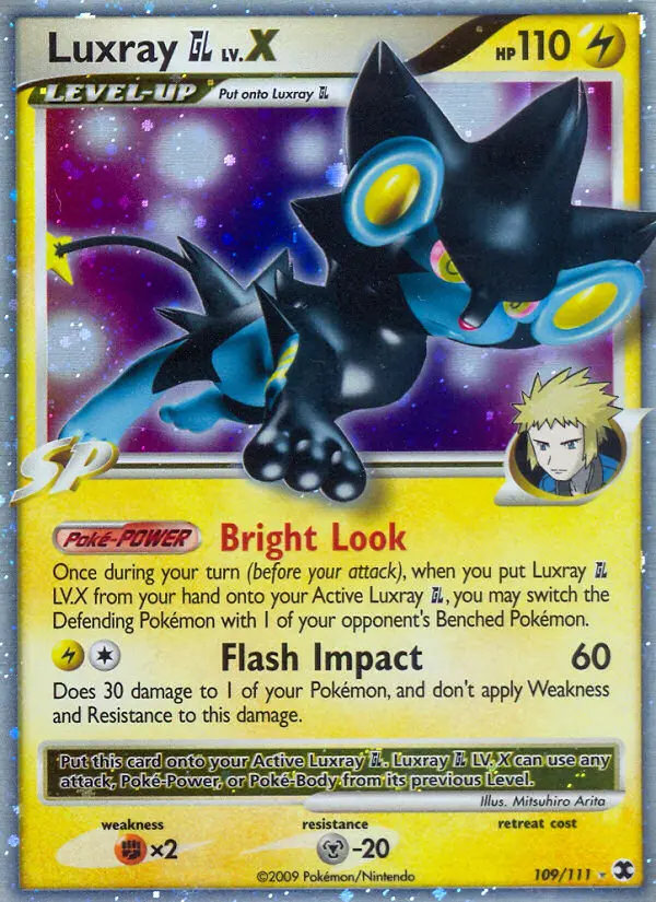 Luxray GL, Pokémon card
