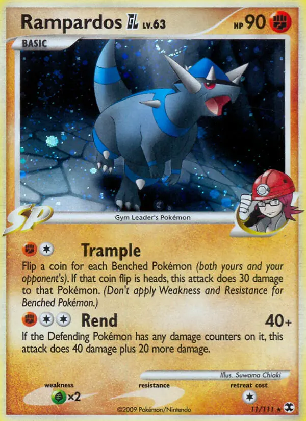 Rampardos GL, Pokémon card