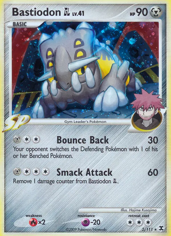 Bastiodon GL, Pokémon card