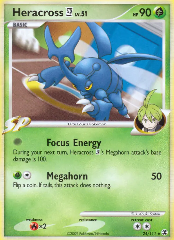 Heracross 4, Pokémon card