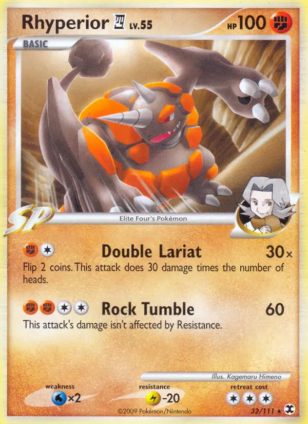Rhyperior 4, Pokémon card