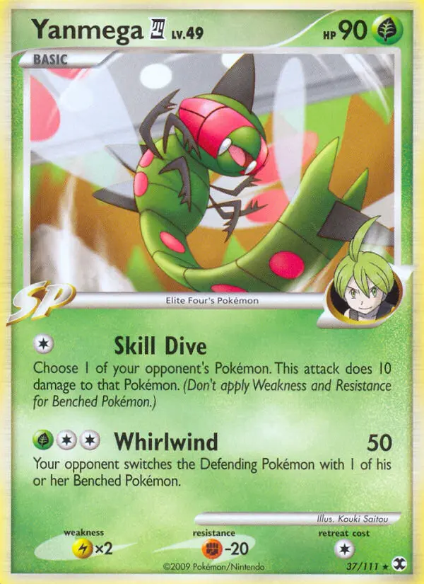 Yanmega 4, Pokémon card
