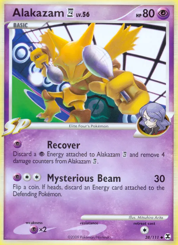 Alakazam 4, Pokémon card
