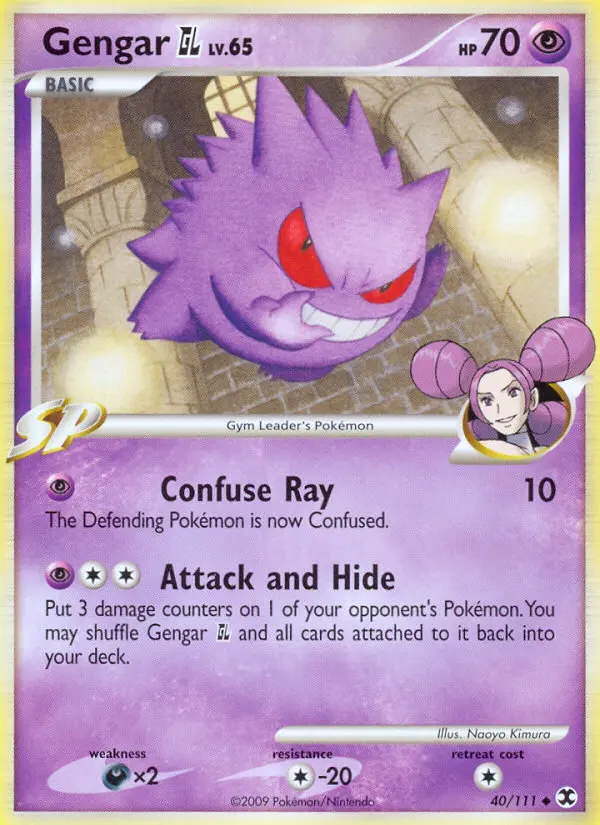 Gengar GL, Pokémon card