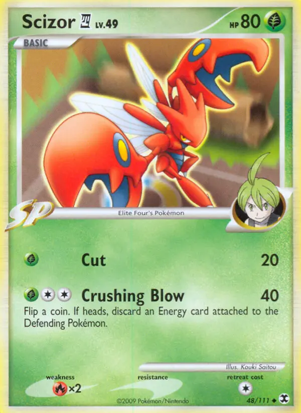 Scizor 4, Pokémon card