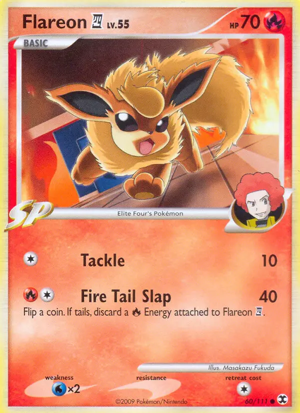 Flareon 4, Pokémon card