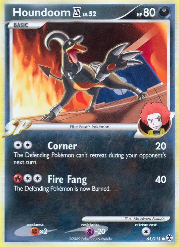 Houndoom 4, Pokémon card