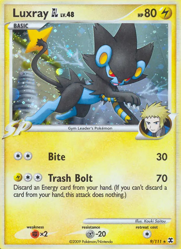 Luxray GL, Pokémon card