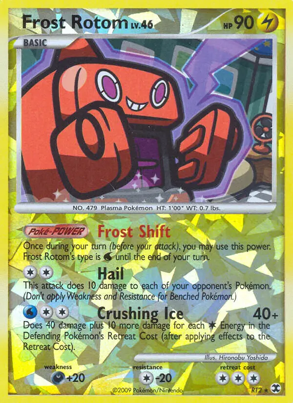Frost Rotom, Pokémon card