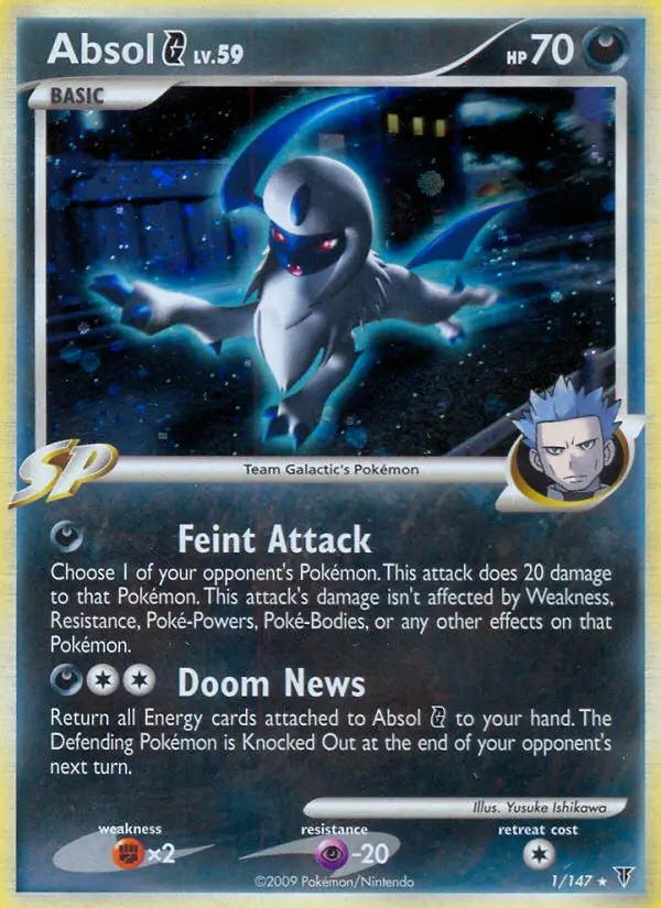 Absol G, Pokémon card