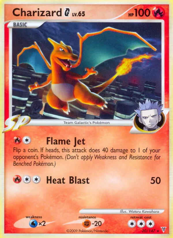 Charizard G, Pokémon card