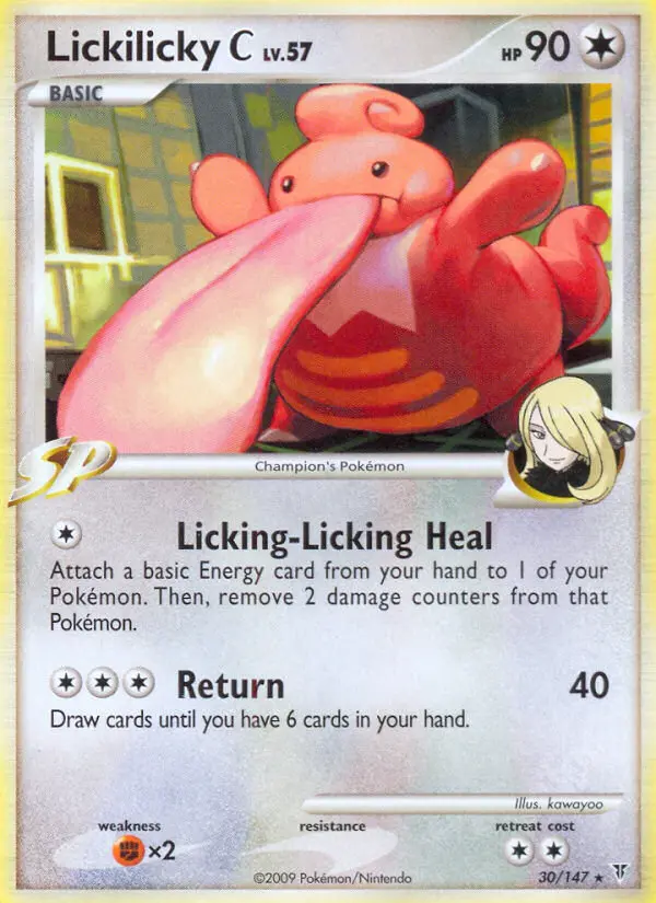 Lickilicky C, Pokémon card