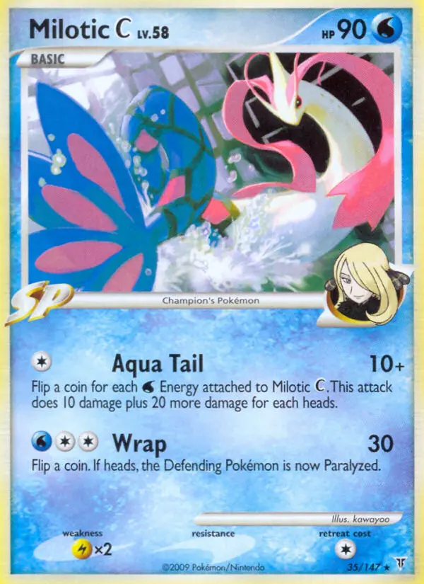 Milotic C, Pokémon card