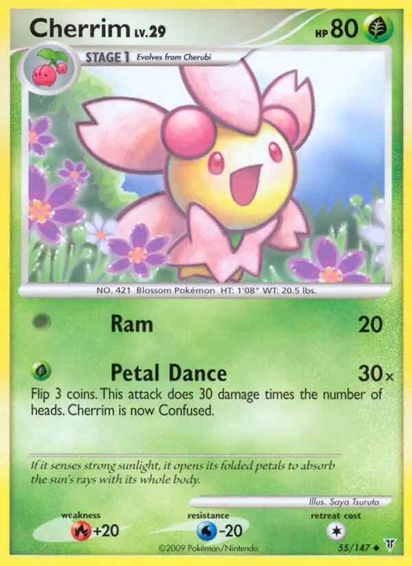 Cherrim, Pokémon card