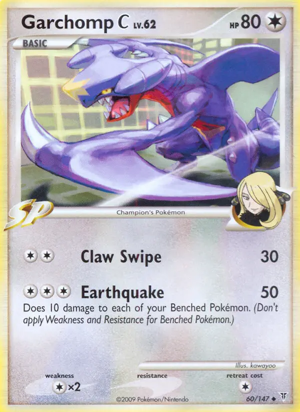 Garchomp C, Pokémon card