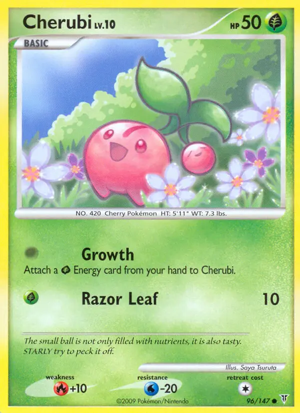 Cherubi, Pokémon card