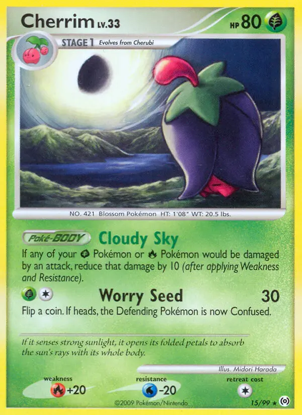 Cherrim, Pokémon card