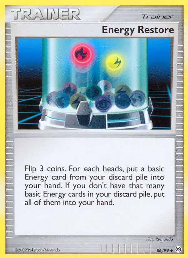 Energy Restore, Pokémon card