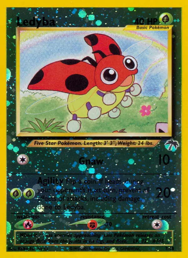 Ledyba, Pokémon card