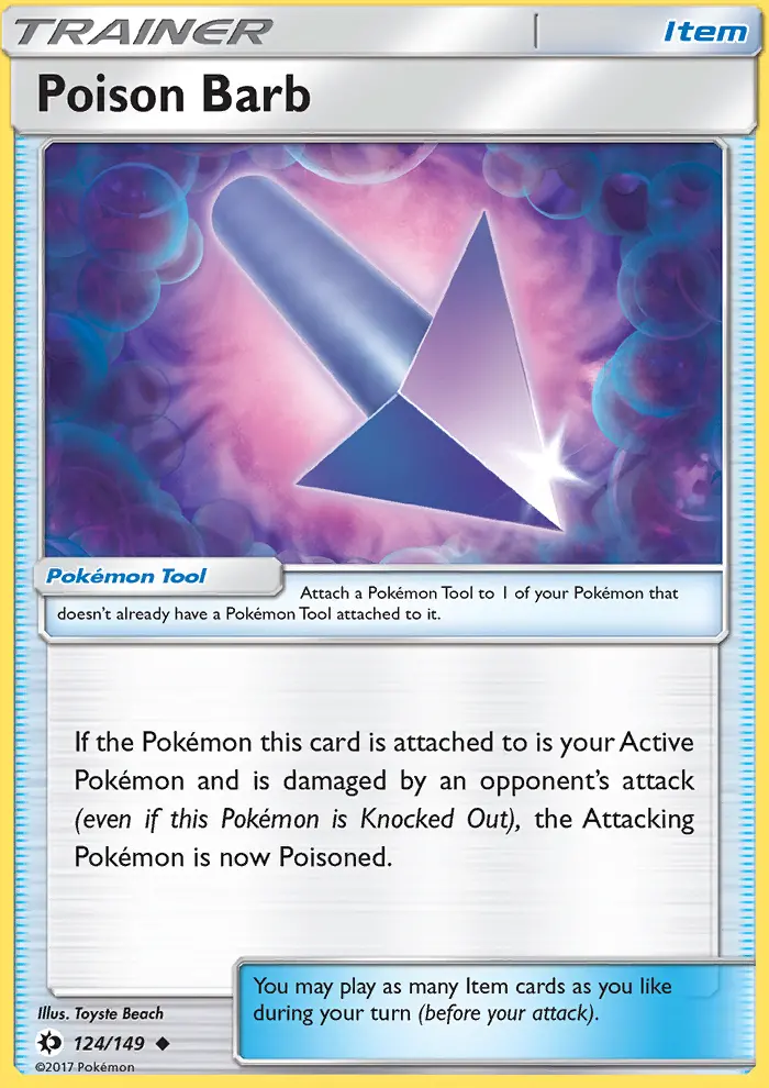 Poison Barb, Pokémon card