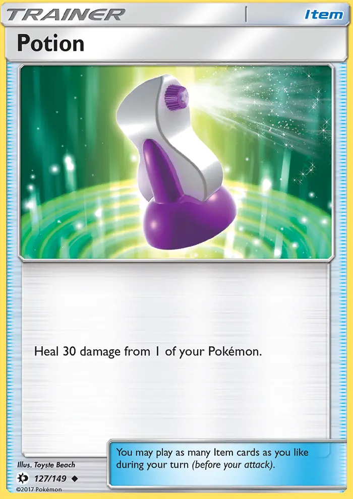 Potion, Pokémon card