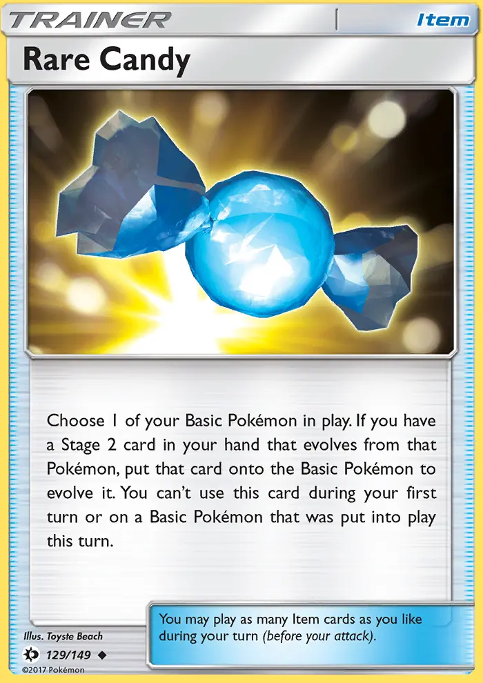 Rare Candy, Pokémon card
