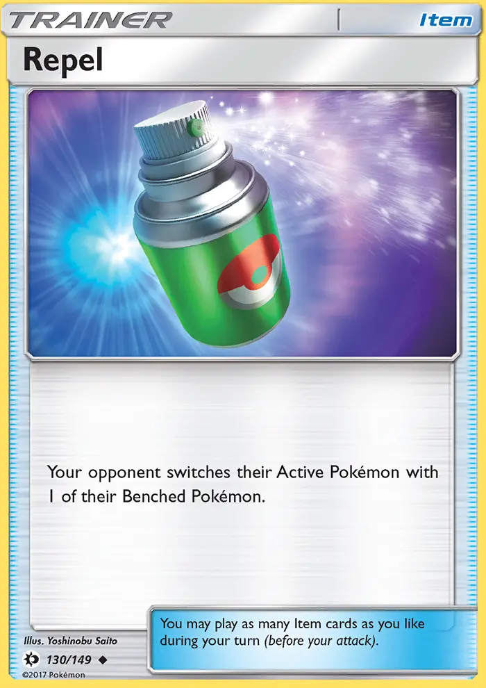 Repel, Pokémon card