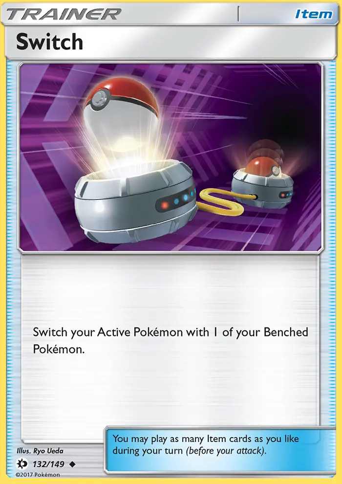 Switch, Pokémon card