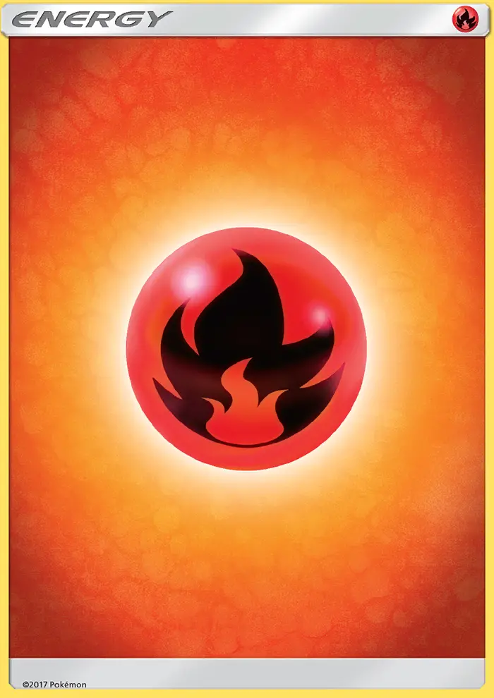 Fire Energy, Pokémon card